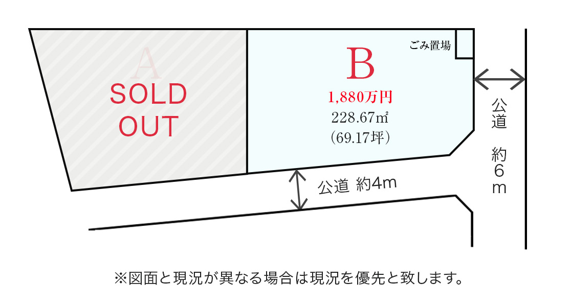 久喜市栗原 区画図